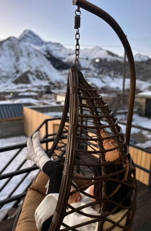 Edelweiss Cottage Kazbegi Dış mekan fotoğraf